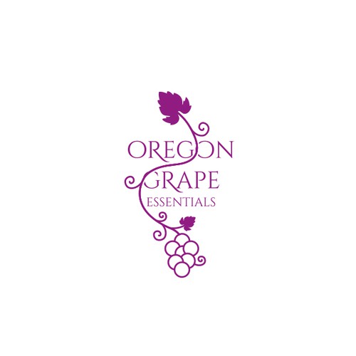 Grape logo with the title 'Logo'