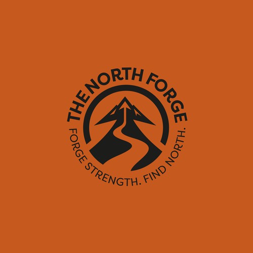 North logo with the title 'The North Forge Logo'