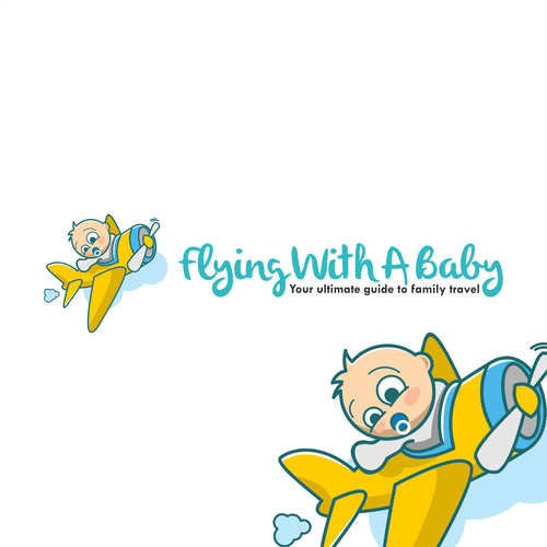 Flight design with the title 'Logo Design'