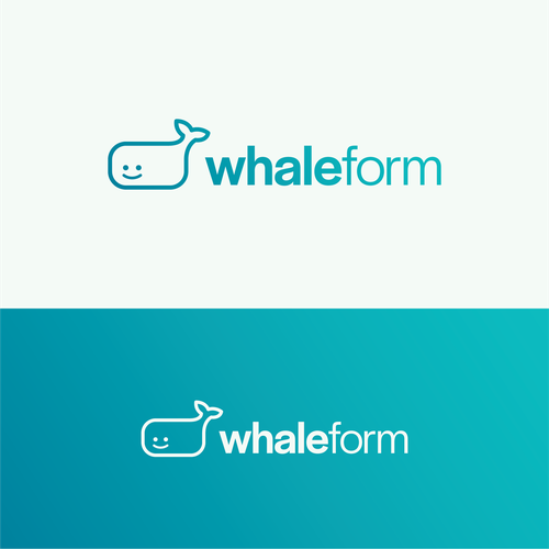 Startup brand with the title 'Minimal and friendly concept for a form building service'