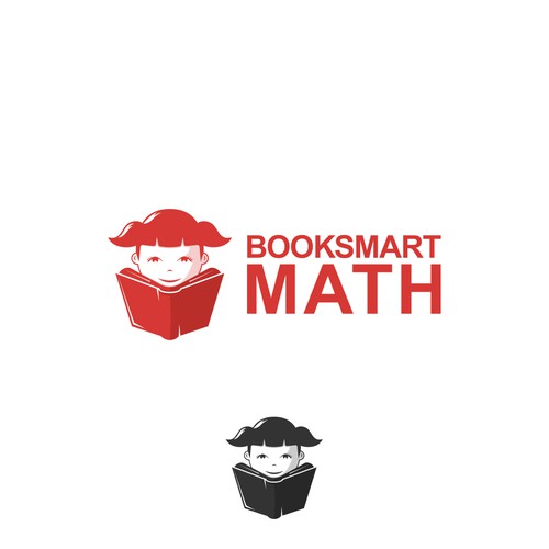 Mathematics logo with the title 'BookSmart Math'