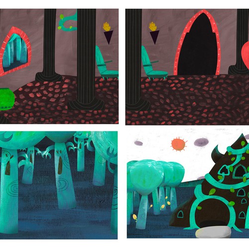 Background design with the title 'backgrounds'