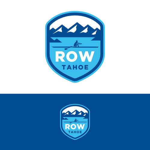 Club logo with the title 'Rowing logo'