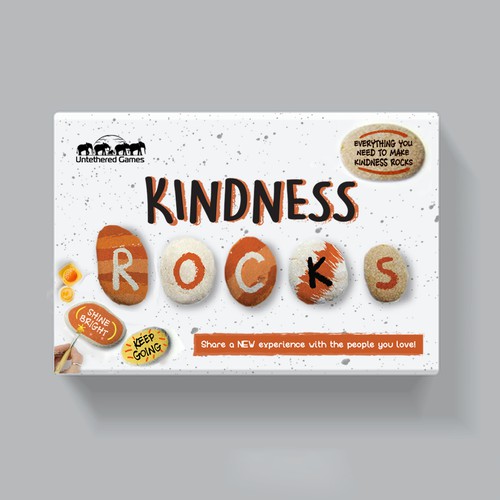 Stone design with the title 'product package'