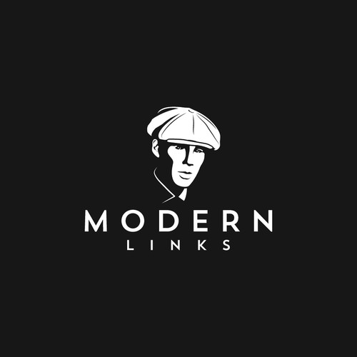 Gentleman logo with the title 'modern links'
