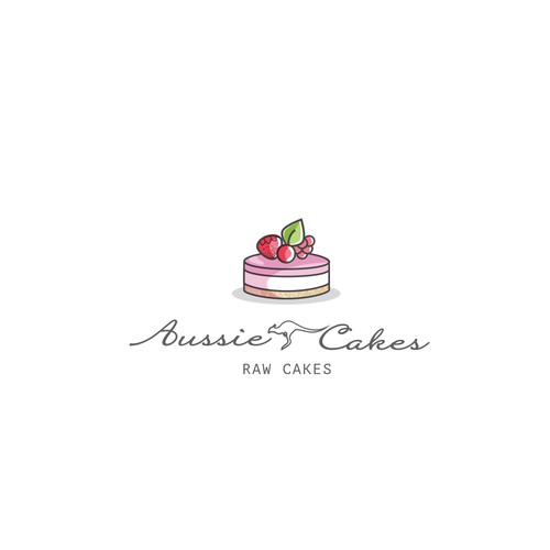 Homemade logo with the title 'Logo designed for bakery'