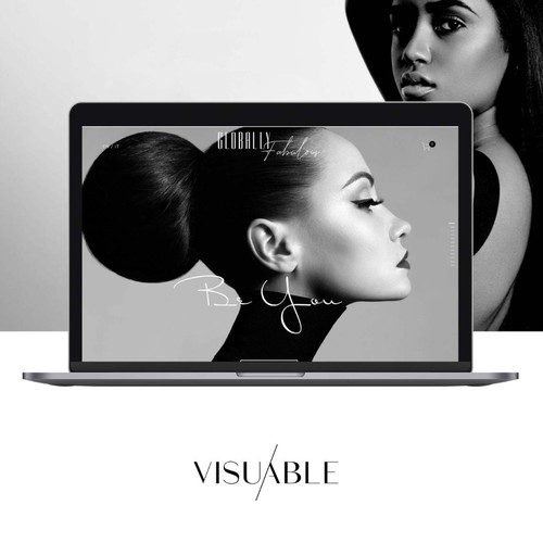 Design with the title 'Squarespace E-commerce for Fashion Brand'