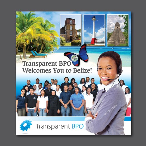 Airport design with the title 'Airport Wall Wrap Design'