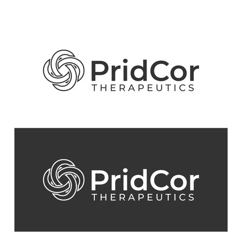 Infinite logo with the title 'PridCor Therapeutics'