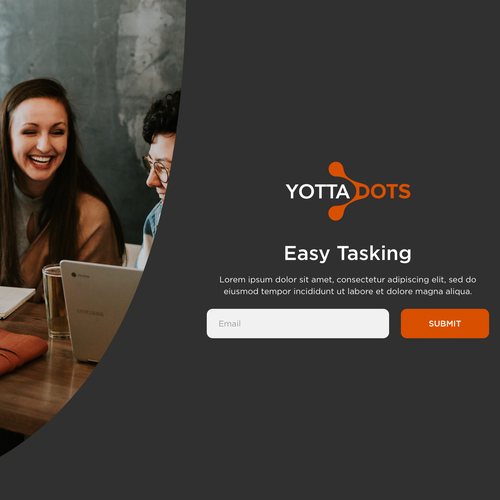 Application website with the title 'YOTTA DOTS'