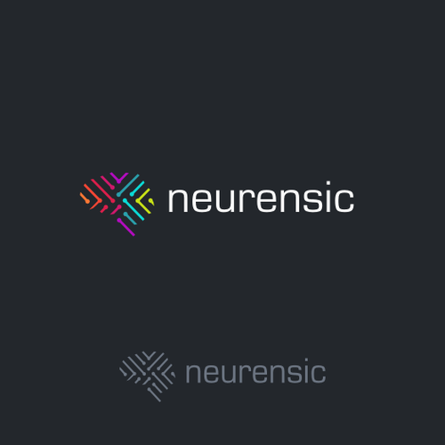 Statistics design with the title 'Data software logo'