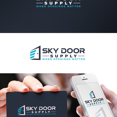Logo design for Sky Door Supply