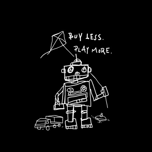 Toy design with the title 'Tshirt design for TOYCYLE'