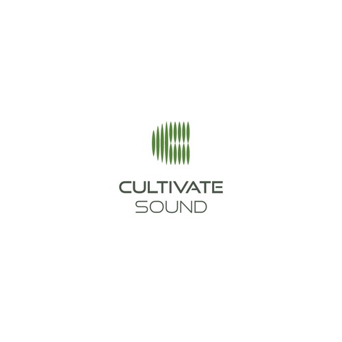 Vibration logo with the title 'Concept for Cultivate Sound, a sound production studio'