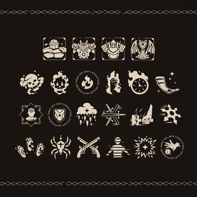 Stolen Realm Survivors Icons