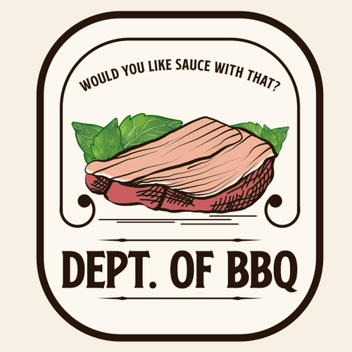 Sauce logo with the title 'Dept. Of BBQ'