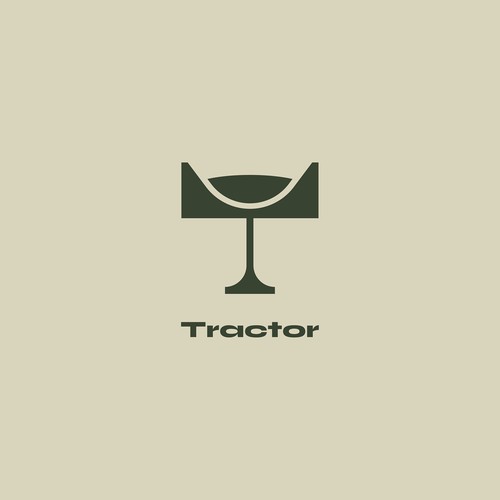 T logo with the title 'Beverage company logo'