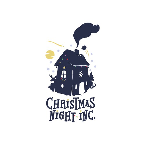 Christmas logo with the title 'Christmas Night Inc.'