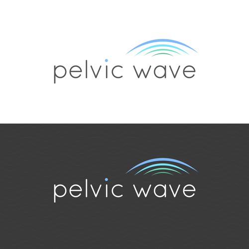 Impulse logo with the title 'Medical therapy company identity'