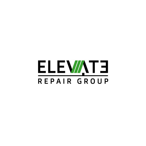 Repair logo with the title 'Elevate Logo'