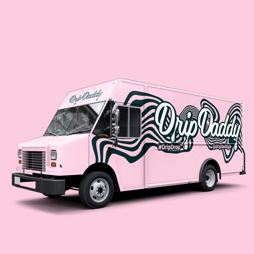 Bus design with the title 'Drip Daddy Bus'