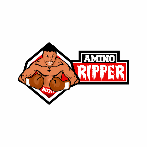 Boxing-gloves logo with the title 'Amino RIPPER'
