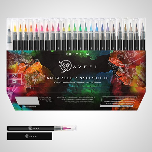 Custom packaging with the title 'package and Logo design'