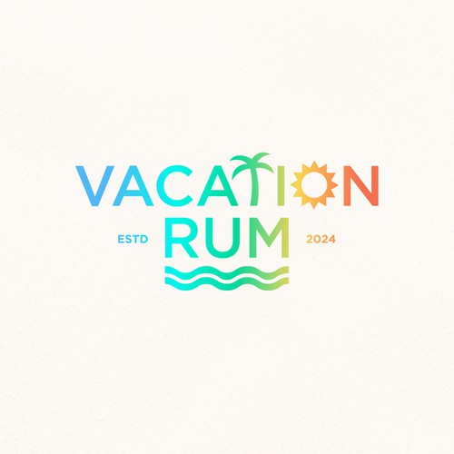 Bahamas logo with the title 'Vacation Rum'