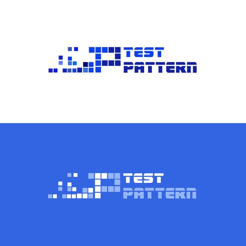 Pattern logo with the title 'Logo Concept for Test Pattern'