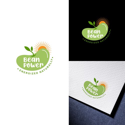 Bean logo with the title 'Bean Power Logo'