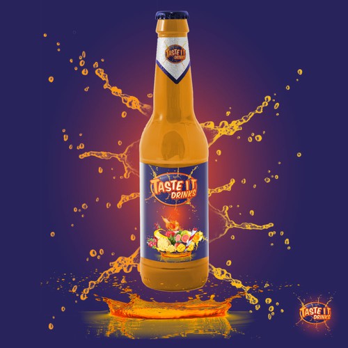 Soda logo with the title 'Concept logo for Soda'