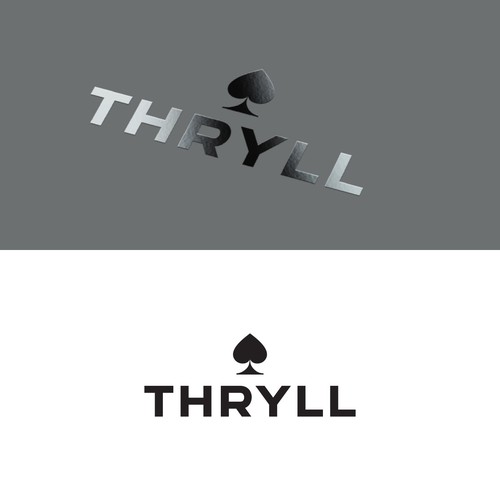 Adult design with the title 'Thryll Logo'