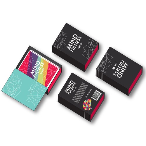 Game packaging with the title 'Box for Card Game'