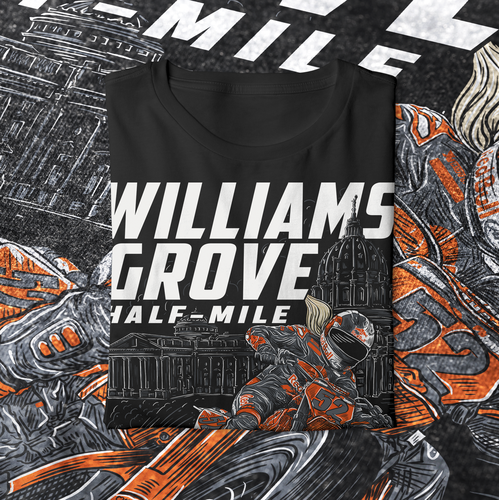 Bike t-shirt with the title 'Biker shirt illustration '