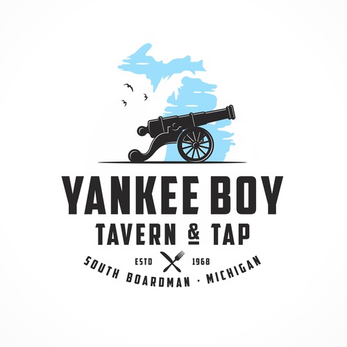 Breakfast design with the title 'Yankee Boy Tavern'