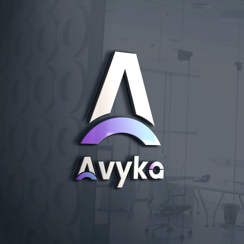 A design with the title 'Avyka Logo'