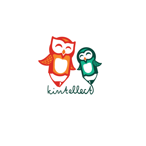 Learning center logo with the title 'Logo for Kintellect'