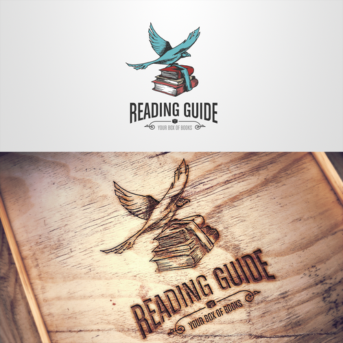 Flight design with the title 'Reading Guide'