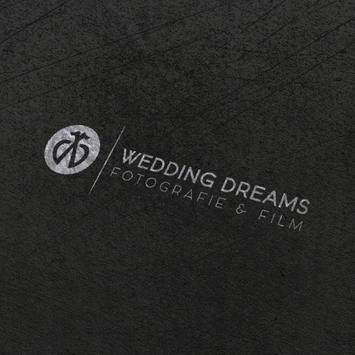 Wedding logo with the title ':: Logo Design for "WEDDING DREAMS"'