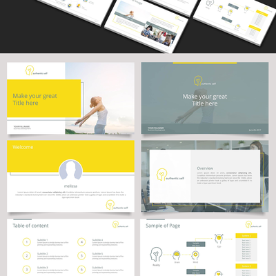 Powerpoint Presentation Template Design