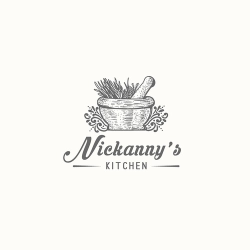 Kitchen logo with the title 'nickanny's kitchen'