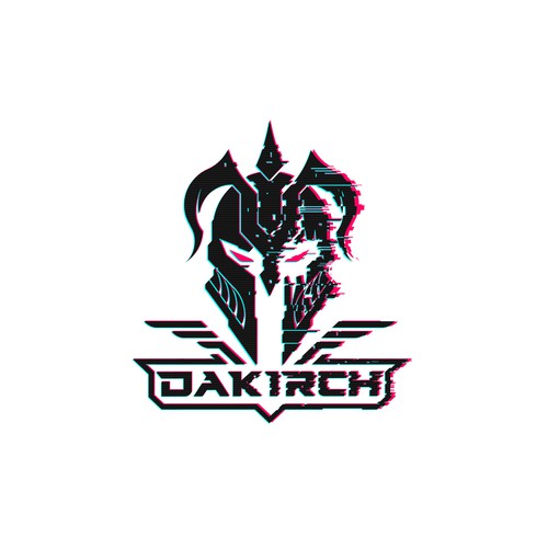 Spartan logo with the title 'Logo design for DAKIRCH'