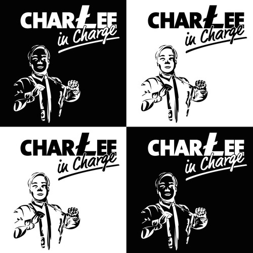 Cryptocurrency t-shirt with the title 'Charlee in Charge'
