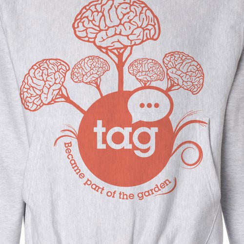 Tag design with the title 'Crea la TAG Felpa!'