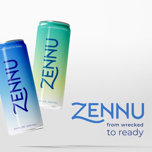 Energy drink packaging with the title 'Energy health drink beverage packaging'
