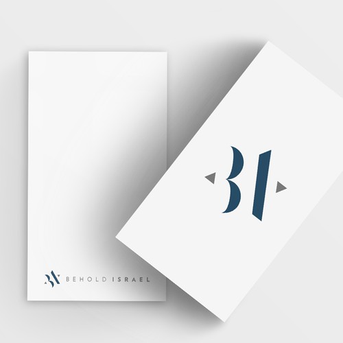 Book brand with the title 'Concept & Design for Behold Israel'