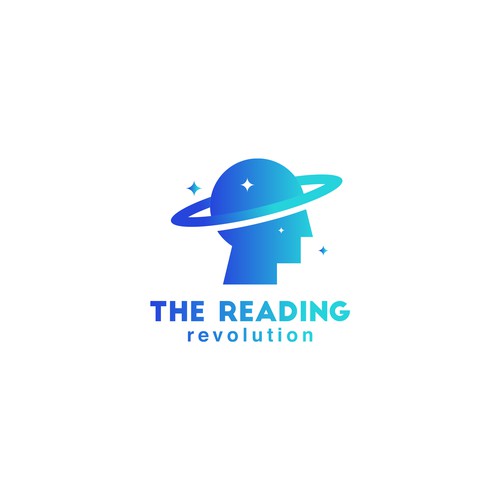 Solar system logo with the title 'The Reading Revolution'