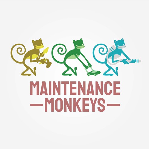 Number 3 logo with the title 'Logo for a landscaping company'