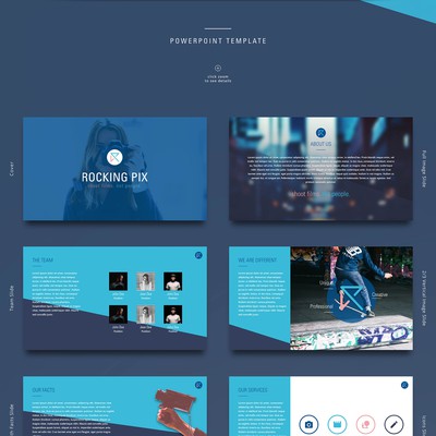 Custom Powerpoint Template Design Online 99designs