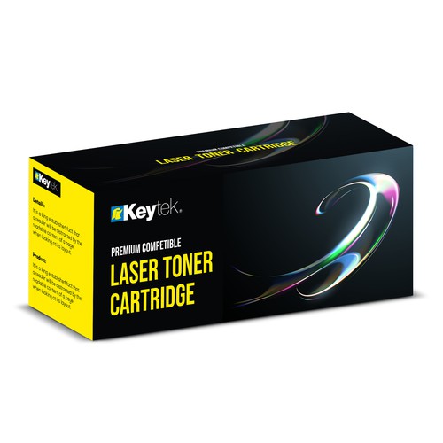 Laser design with the title 'Keytek packaging'